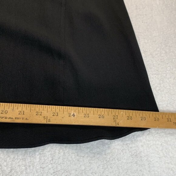 Alfani Women's Oversized High Low Shift Dress Flowy Pockets Size 8 Black NWT $90 - Picture 7 of 11